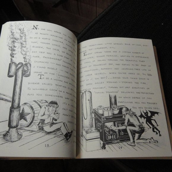 Windjammer World Cookbook~A Down East Sailing Galley eye View~ Great… - Picture 5 of 5